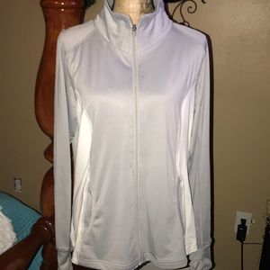 NWOT nice grey zip up jacket